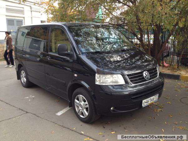 Аренда Multivan с водителем