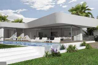 Недвижимость в Испании, Новая вилла с видами на море от застройщика в Венисса