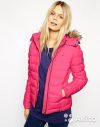 Оригинальная новая розовая пуховая куртка Tommy Hilfiger