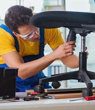 Ремонт кресел с заменой сломаны деталей