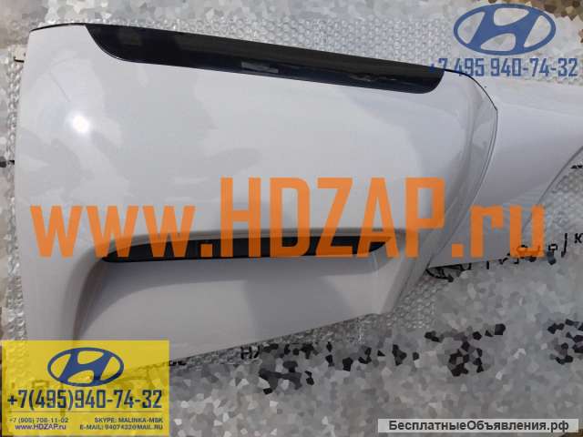 Запчасти для Hyundai HD: Панель-обтекатель кабины 827207M650