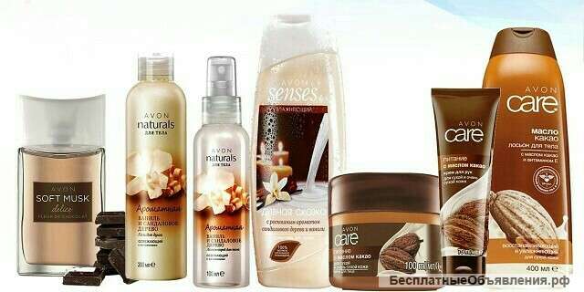 Набор Avon 6 "Ваниль и Какао"