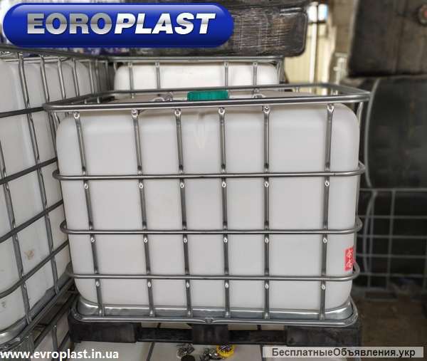 Емкость пластиковая тара бочки для воды б у 1000 л