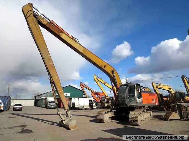 Длиннорукий экскаватор Hitachi 270, Long reach 19 м