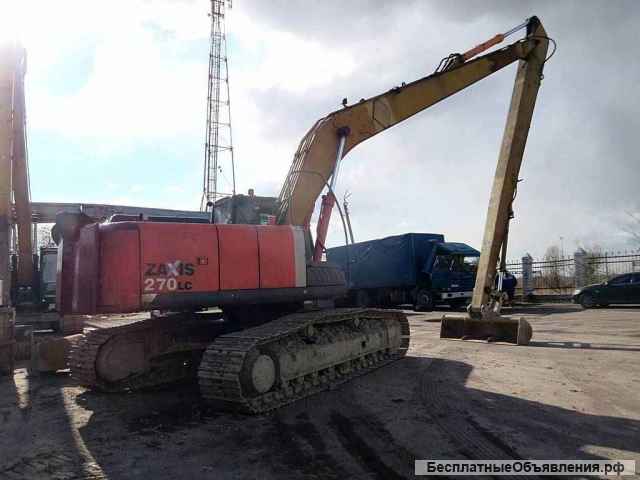 Длиннорукий экскаватор Hitachi 270, Long reach 19 м