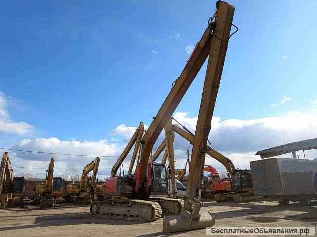Длиннорукий экскаватор Hitachi 270, Long reach 19 м