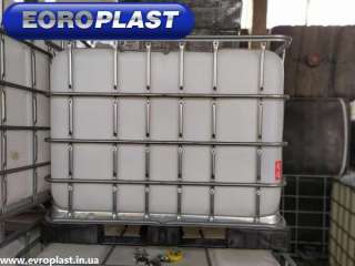 Емкость для воды еврокуб пластиковая бу цена 1000 л