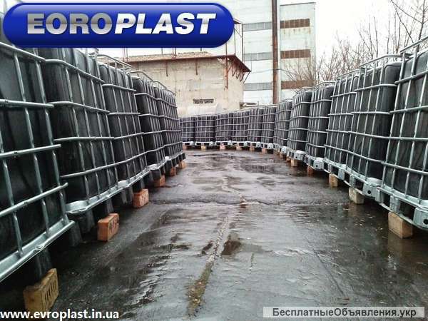 Кубовая емкость бак воды бу цена в обрешетке