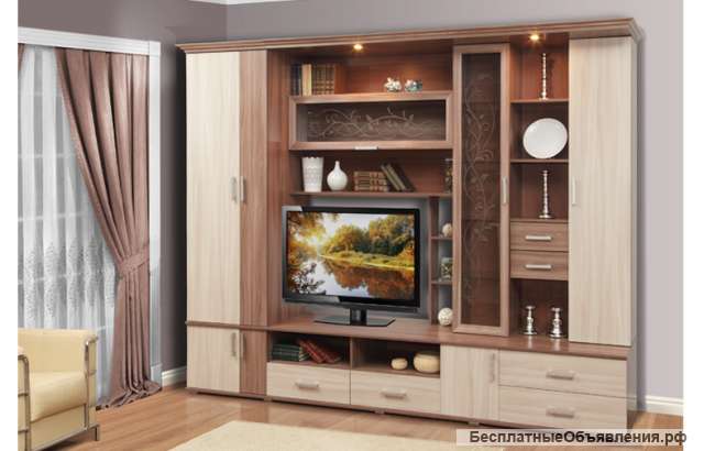 Стенка Глория - 5 ТЦ "Февраль Комфорт" Чкаловск