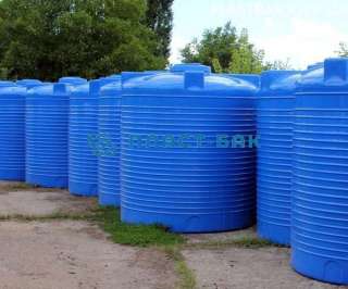 Пластмассовые полиэтиленовые емкости и баки пищевые для воды