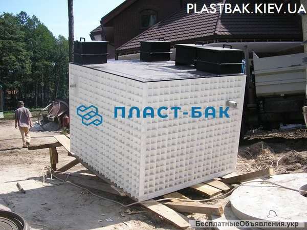 Пластиковые выгребные емкости септики для сточных вод
