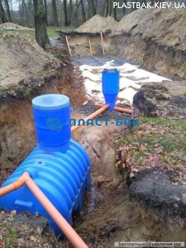 Емкость пластиковый для септика эколайн