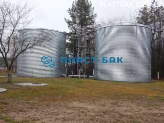 Типовые пожарные резервуары 50 100 150 200 500 м3