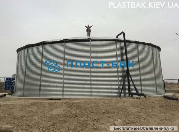 РВС размеры резервуара 5000 м3 чистой воды