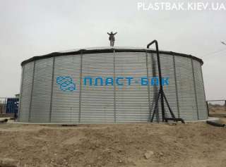 РВС размеры резервуара 5000 м3 чистой воды