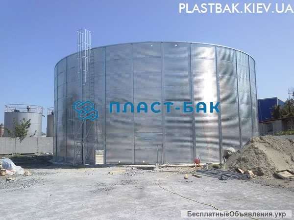 Резервуары стальные рвс 2000 м3 модульная емкость пожарная