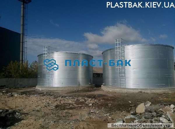 Резервуар емкость пожарный рвс 300 м3 вода цена