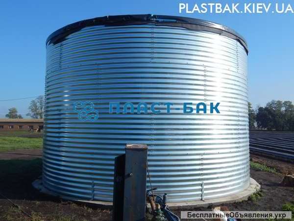 Стальной пожарный резервуар 100 м3 стоимость цена купить