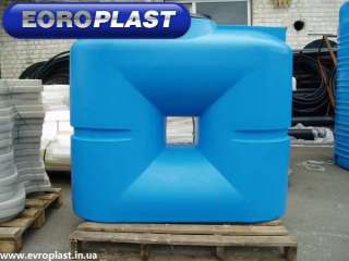 Прямоугольная кубовая пластиковая емкость для воды