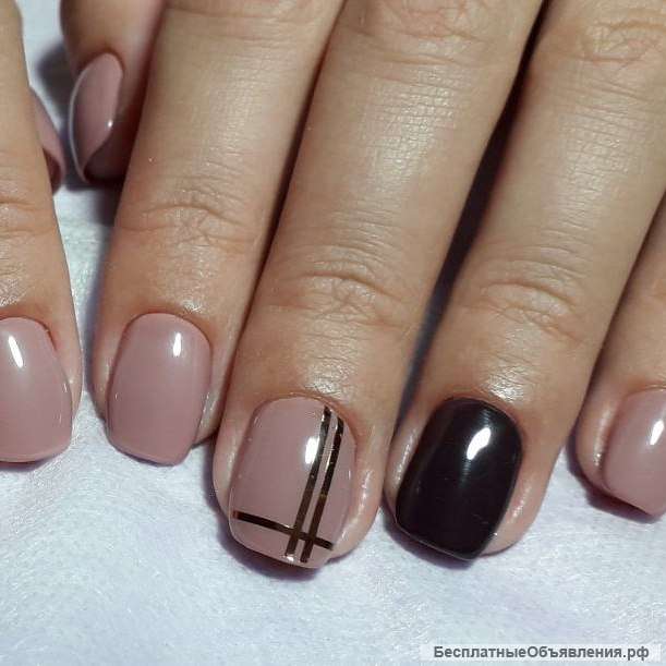 Маникюр гель-лак