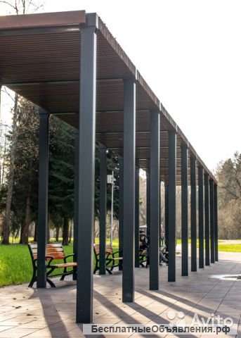 НАВЕСЫ ПЕРГОЛЫ для отдыха от производителя