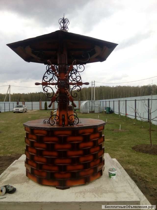 Домики для колодцев