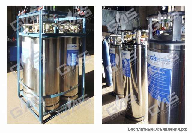 Криоцилиндры и газификаторы на их основе