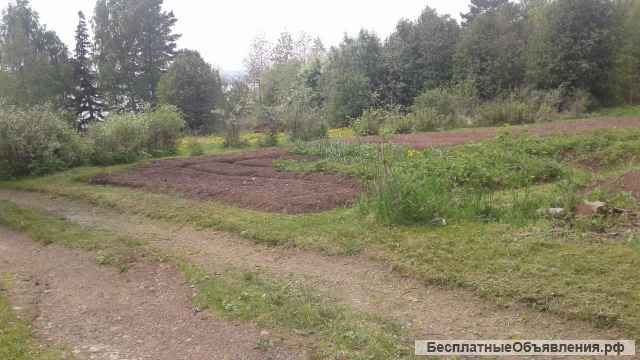 Садовый участок Свердловская обл. Нижнесергинский район раб. пос. Бисерть