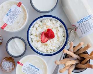 Скидка 10% на молочную продукцию и мороженое