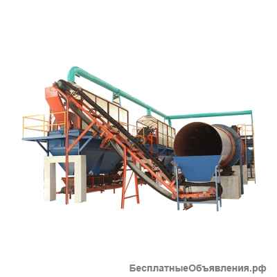 Оборудование для переработки и гранулирования помета, навоза, сапропеля, пищевых отходов в удобрение