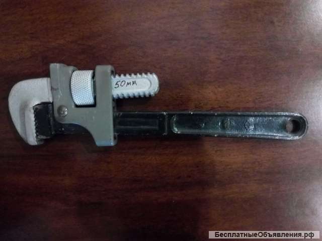 Ключ трубный разводной времен СССР