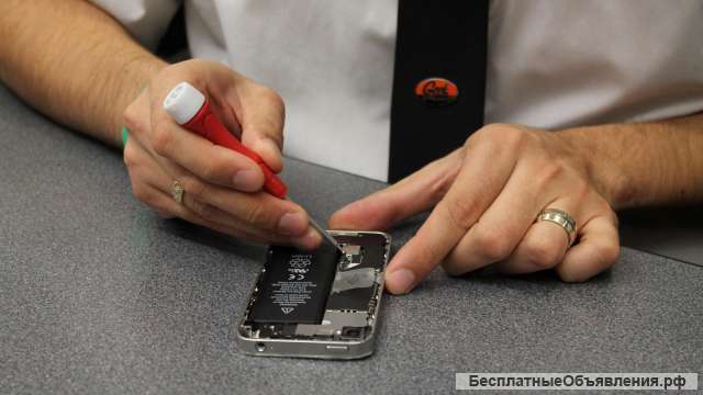 Замена аккумулятора дисплея iPhone. Выездной ремонт
