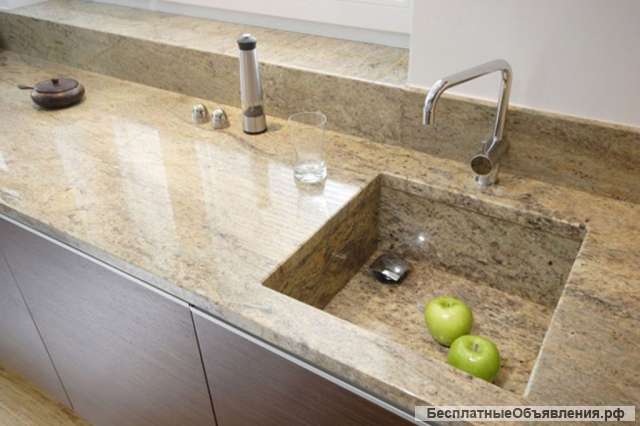 Столешницы, раковины из искусственного камня