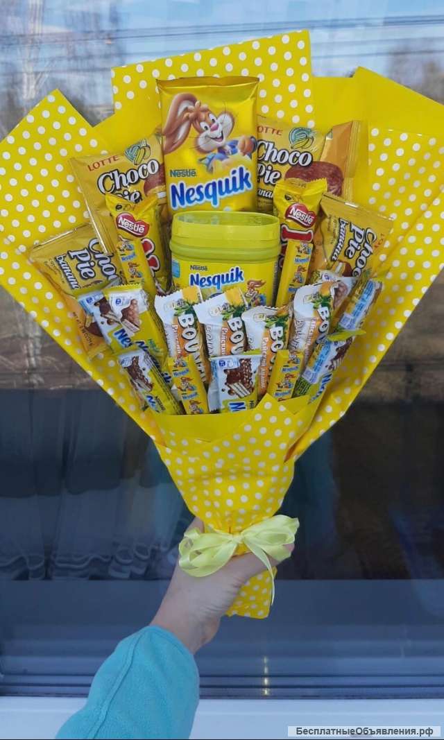 Съедобные букеты