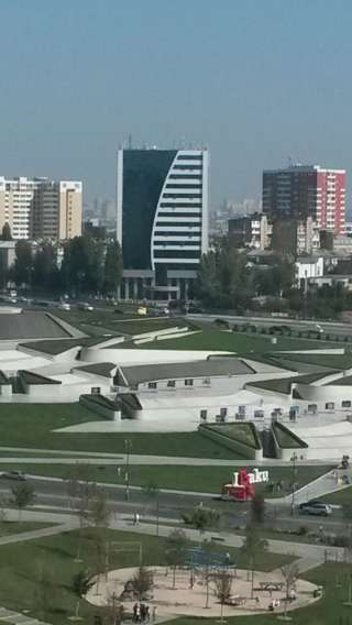 Панорама на море КАСПИИ