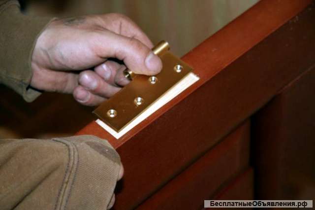 Установка межкомнатных дверей без посредников