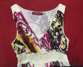 Платье летнее макси, размер 46-48