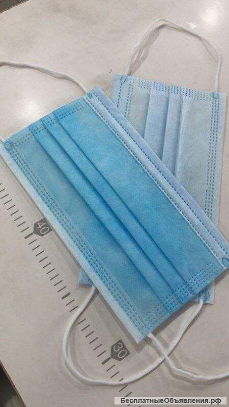 Маски одноразовые гигиенические
