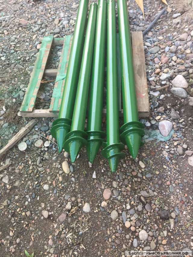 Винтовые сваи от производителя в Красноярске