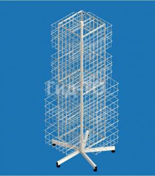 Стойка вращающаяся напольная универсальная 4 дисплея