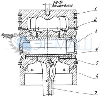 Поршень 2 ступени 391.169.01.200