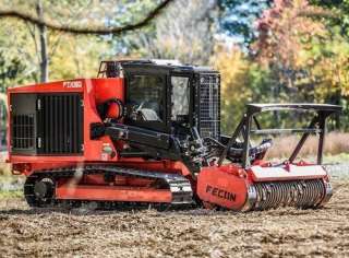 Гусеничный мульчер Fecon FTX150 самое низкое давление