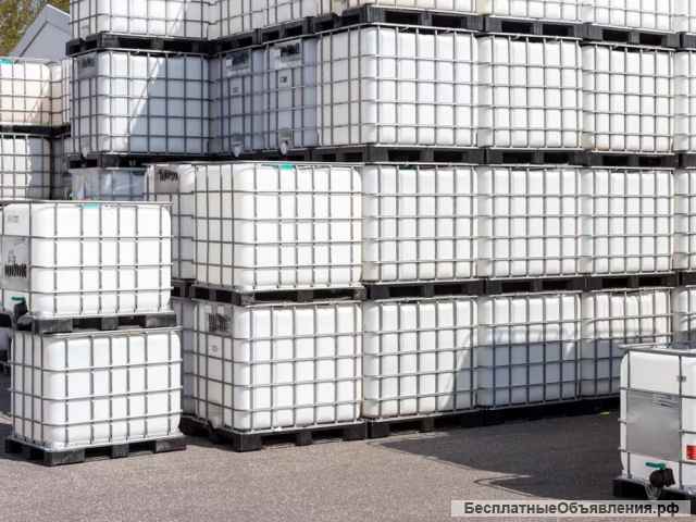 Еврокуб в обрешетке, Б/У, белый, чистый