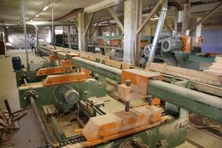 Мощный лесопильный комплекс