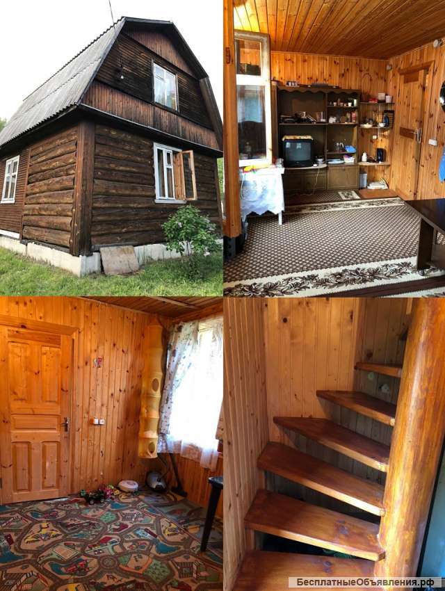 Жилая 70 м2 дача на 6, 5 сотках, рядом лес, озёра
