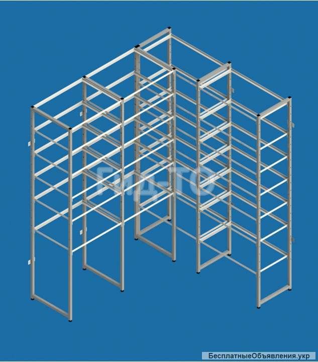 Стеллаж металлический разборный