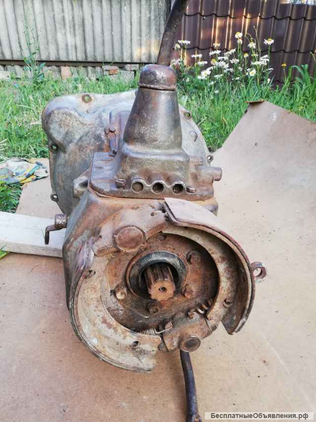 ГАЗ ААА, 67, 1)Коробка передач 2)Передней мост и 3)спидомет, ГАЗ -67 с заводской рулевой тягой