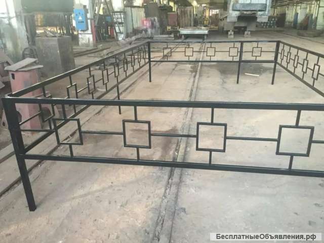 Оградки ритуальные