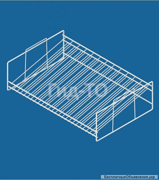 Дисплей-полка настольная сетчатая универсальная