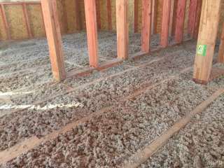 Утепление эковатой